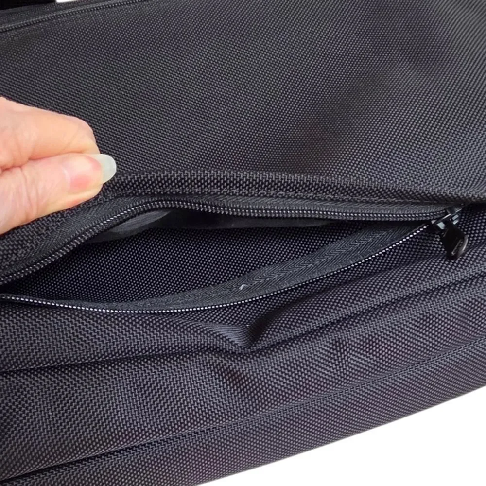 Swiss Army Business Gear Laptop Briefcase Web Recruit Victorinox Black NEW - Picture 14 of 16
